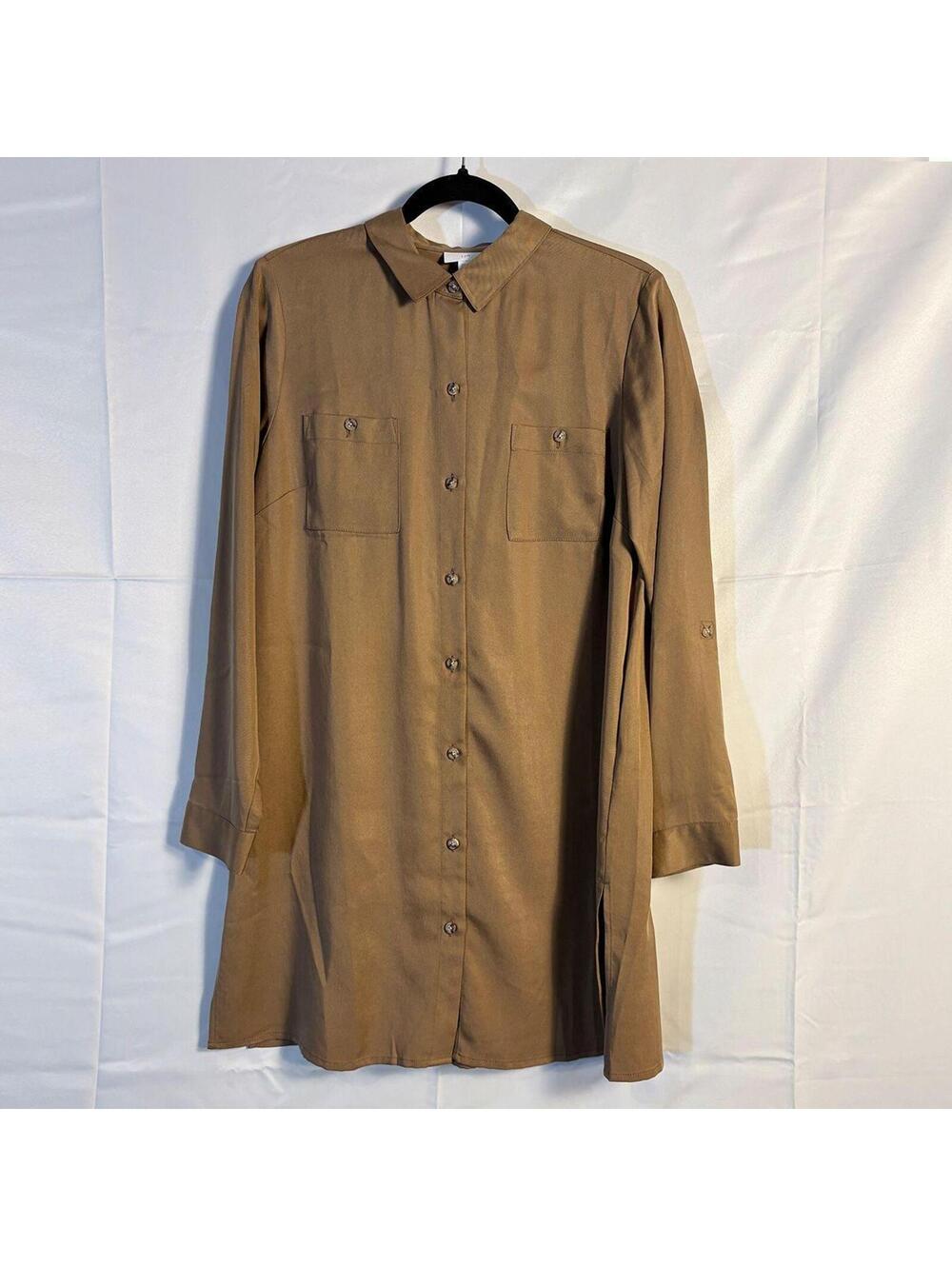 J. Jill Women's Brown Shirt